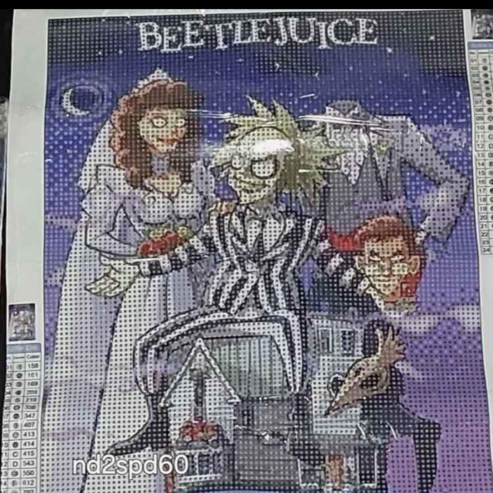 Beetlejuice dimond art (New in package)